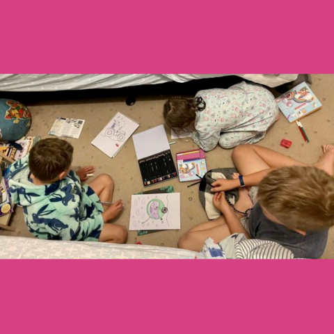 So much concentration, so many nice pencils - this makes Bum Man happy. Thank you to the dedicated VIP colouring tester-influencers from Team Inverell, New South Wales. 🍑